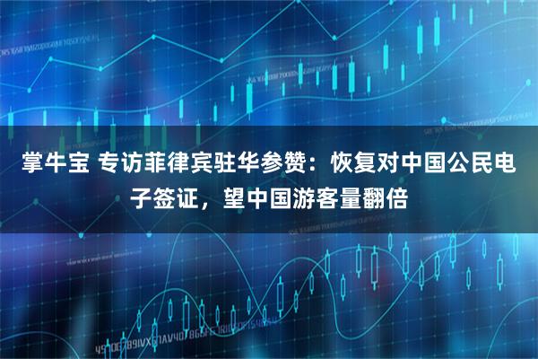 掌牛宝 专访菲律宾驻华参赞：恢复对中国公民电子签证，望中国游客量翻倍